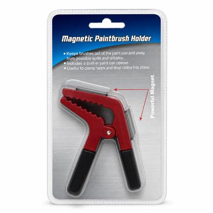 📢📢50% OFF !! ⏰ Magnetic Paint Brush Clip – Double‑sided & universal hold ✨