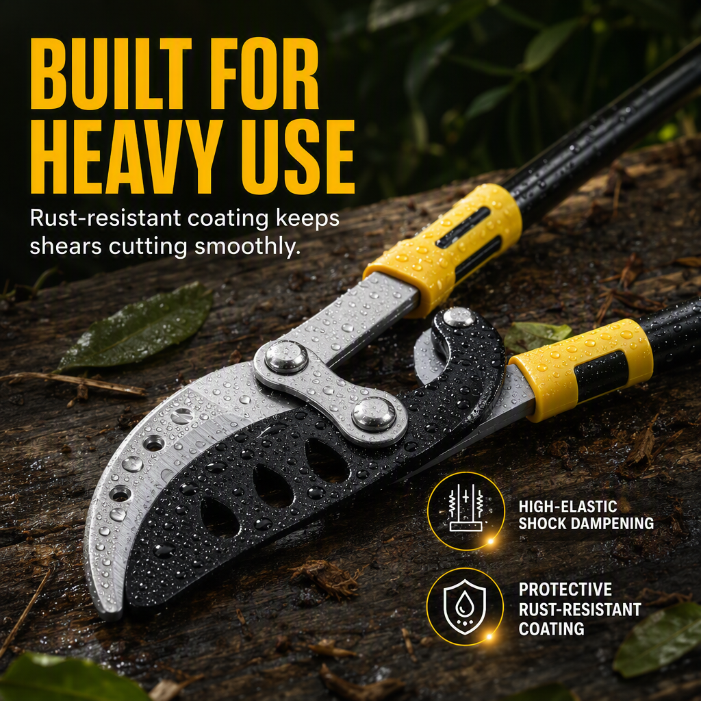 🌳 50% OFF NOW! ✂️ Heavy-Duty Garden Loppers – Compound Leverage, Hardened Steel & Aviation-Grade Aluminum – For Thick Branches & Fruit Trees 💪