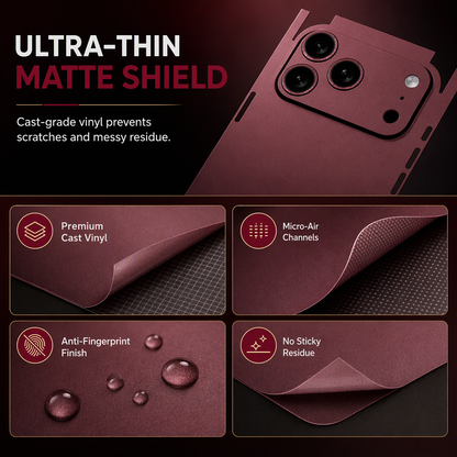 ⚡50% OFF !! ⏰Full Wrap Scratch Resistant Protective Phone Back Skin Sticker