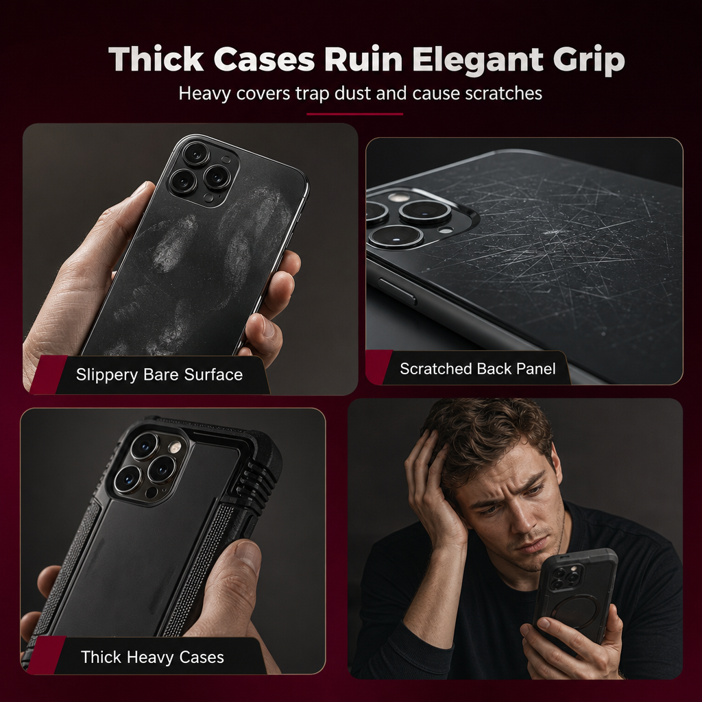 ⚡50% OFF !! ⏰Full Wrap Scratch Resistant Protective Phone Back Skin Sticker