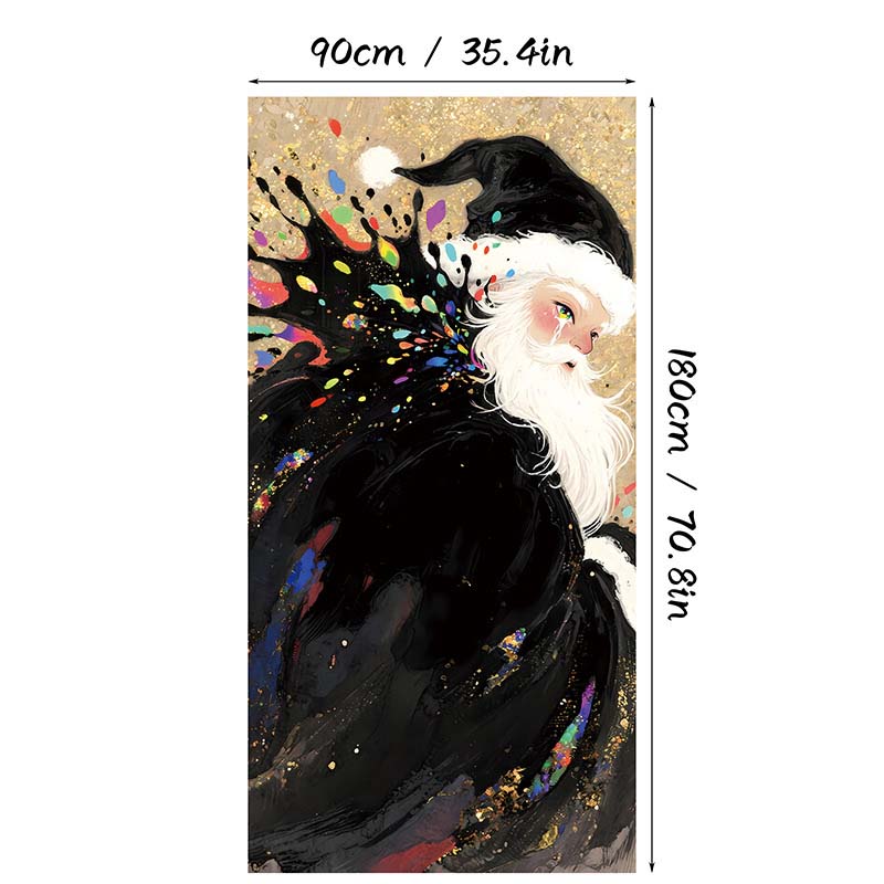 🎄✨ LIMITED-TIME 50% OFF! Christmas Door Cover — Instant Holiday Decor, Fade Resistant 🎅