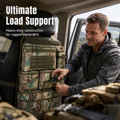 📢50% OFF !! 🚘Multi-Pocket Car Seat Back Organizer – Durable Backseat Storage Bag for SUV, Van & Family Cars, Keeps Snacks, Toys & Travel Essentials Tidy ✨