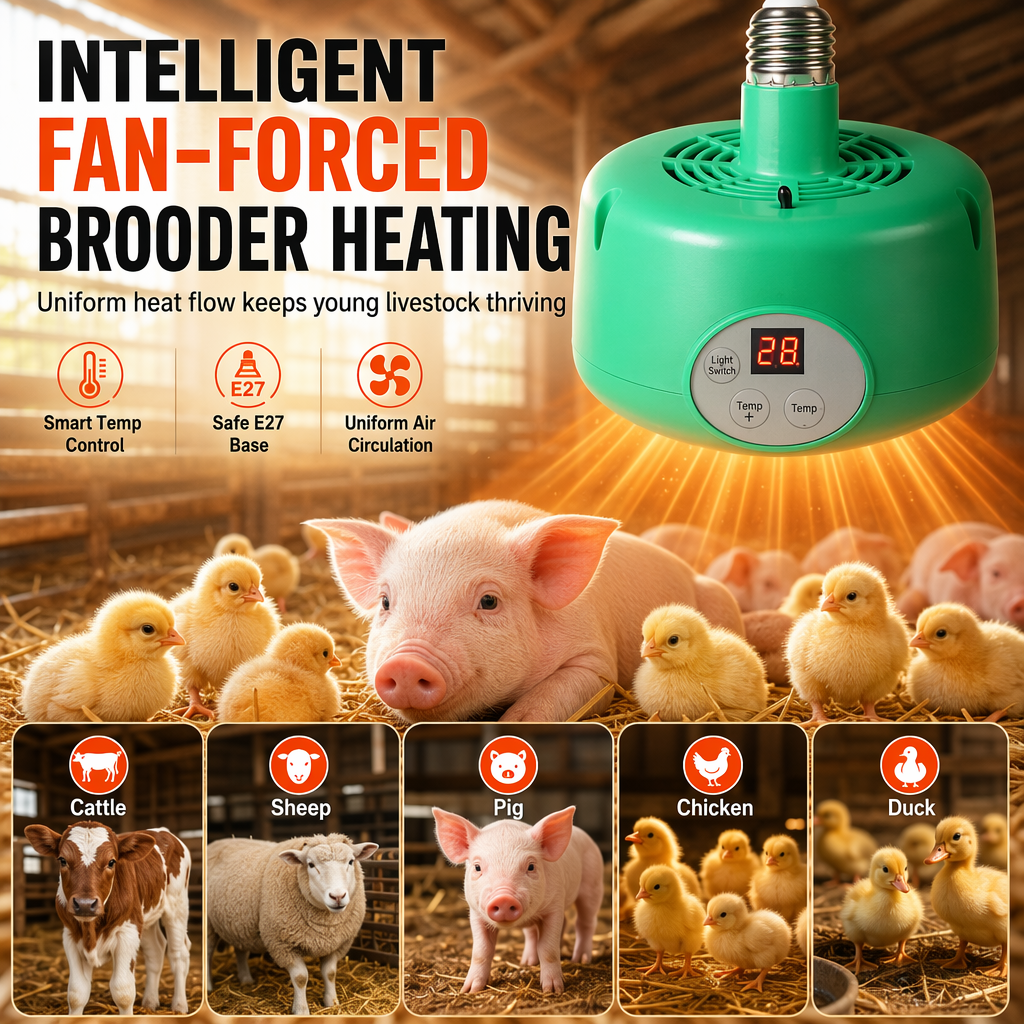 ⏳Limited-time 50% off⏰Intelligent Temperature Control Brooder Heater🐣🌡️