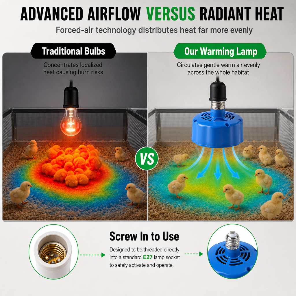 ⏳Limited-time 50% off⏰Intelligent Temperature Control Brooder Heater🐣🌡️