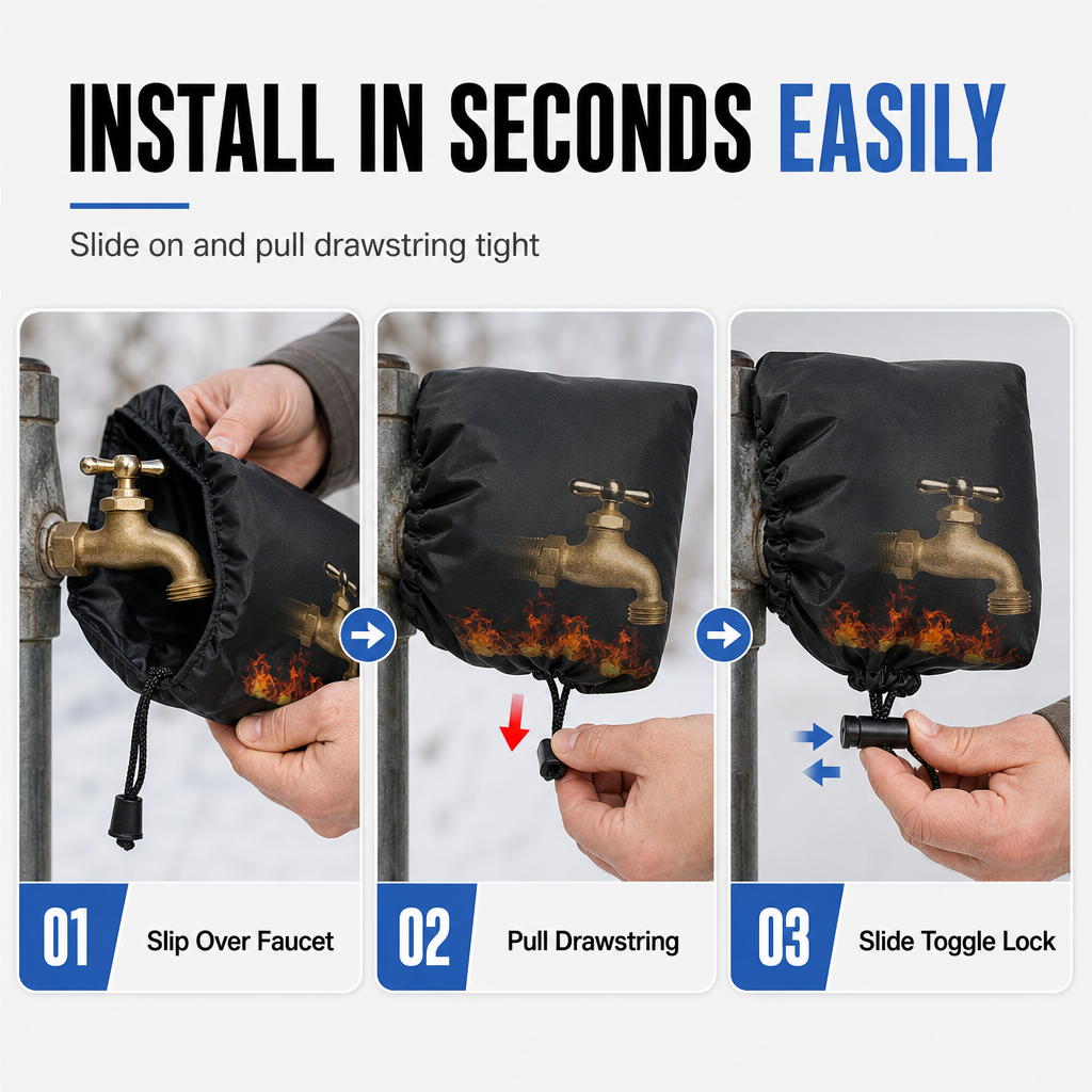 ⏰Outdoor Faucet Covers for Winter