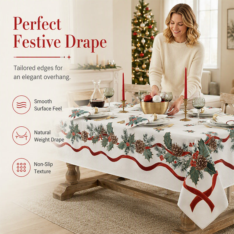 Waterproof Holiday Tablecloth