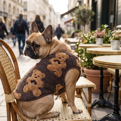 ⏳Limited-time 49% off⏰Cute Plush-Lined Pet Vest🐶🧥