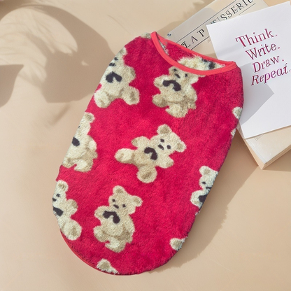 ⏳Limited-time 49% off⏰Cute Plush-Lined Pet Vest🐶🧥