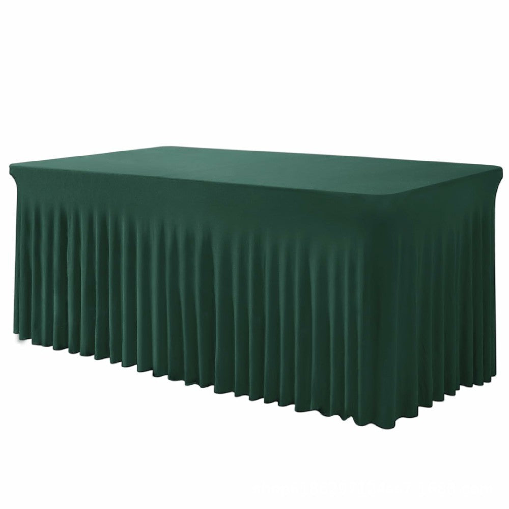 🎉 LIMITED-TIME 50% OFF! ✨ Pleated Table Skirt for Events – Elegant, Wrinkle-Free, Reusable 🎊