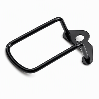 🚲50% OFF NOW!💯Rear Derailleur Guard – Solid Steel Bicycle Derailleur Shield, Impact Resistant Anti-Rust Protector, Quick Install Universal Fit for Mountain Bikes