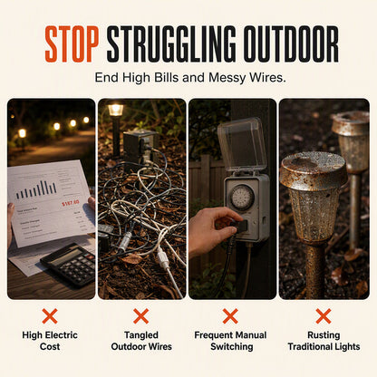 ⏳Time-Limited Special☀️Solar Powered Pathway Stake Light🌿