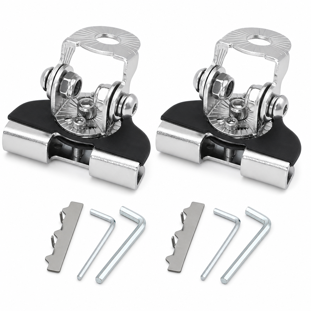 📢📢50% OFF !! ⏰ 1 Pair Car Engine Hood LED Light Bar Mounting Brackets Clamp Holders for Work Lights Modification