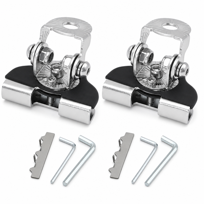 📢📢50% OFF !! ⏰ 1 Pair Car Engine Hood LED Light Bar Mounting Brackets Clamp Holders for Work Lights Modification