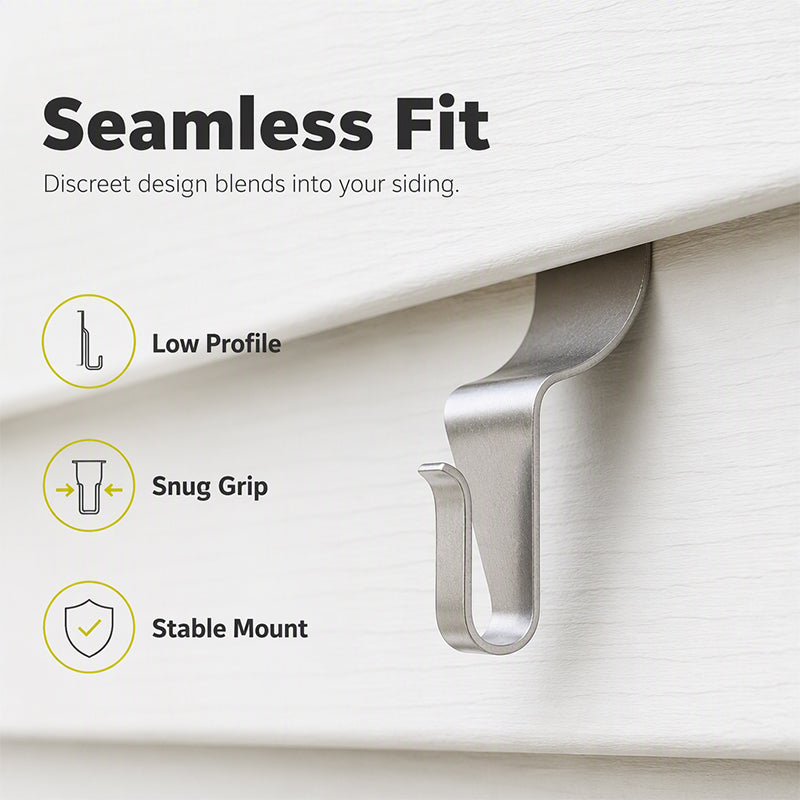 Heavy Duty 304 Stainless Steel Vinyl Siding Hooks