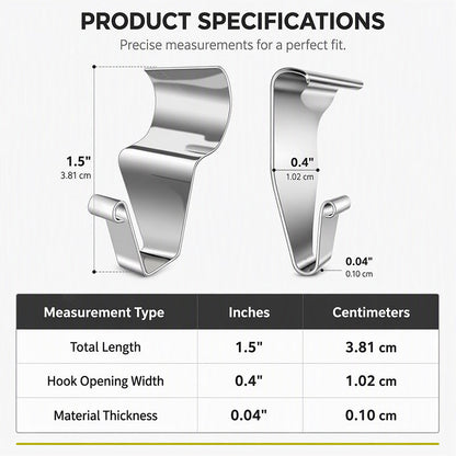 Heavy Duty 304 Stainless Steel Vinyl Siding Hooks