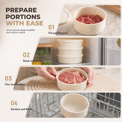 🍱 Buy 1 Get 1 Free! ✨ Portable Microwave-Safe Bento Lunch Box – Food-Grade Silicone Airtight Food Container for Office & Picnic 🥗