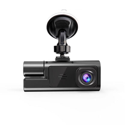 🚗 Triple Camera Dash Cam: 1080P Full HD, Front/Interior/Rear, Night Vision, G-Sensor, Parking Mode