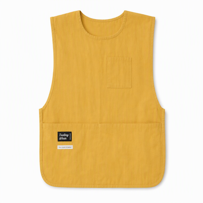 ⏳🔥LIMITED-TIME 50% OFF! ⏰Water-Resistant Kitchen Vest Apron | 5 Colors🧑‍🍳