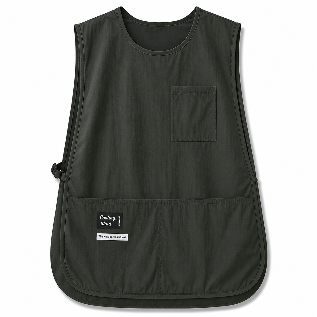 ⏳🔥LIMITED-TIME 50% OFF! ⏰Water-Resistant Kitchen Vest Apron | 5 Colors🧑‍🍳