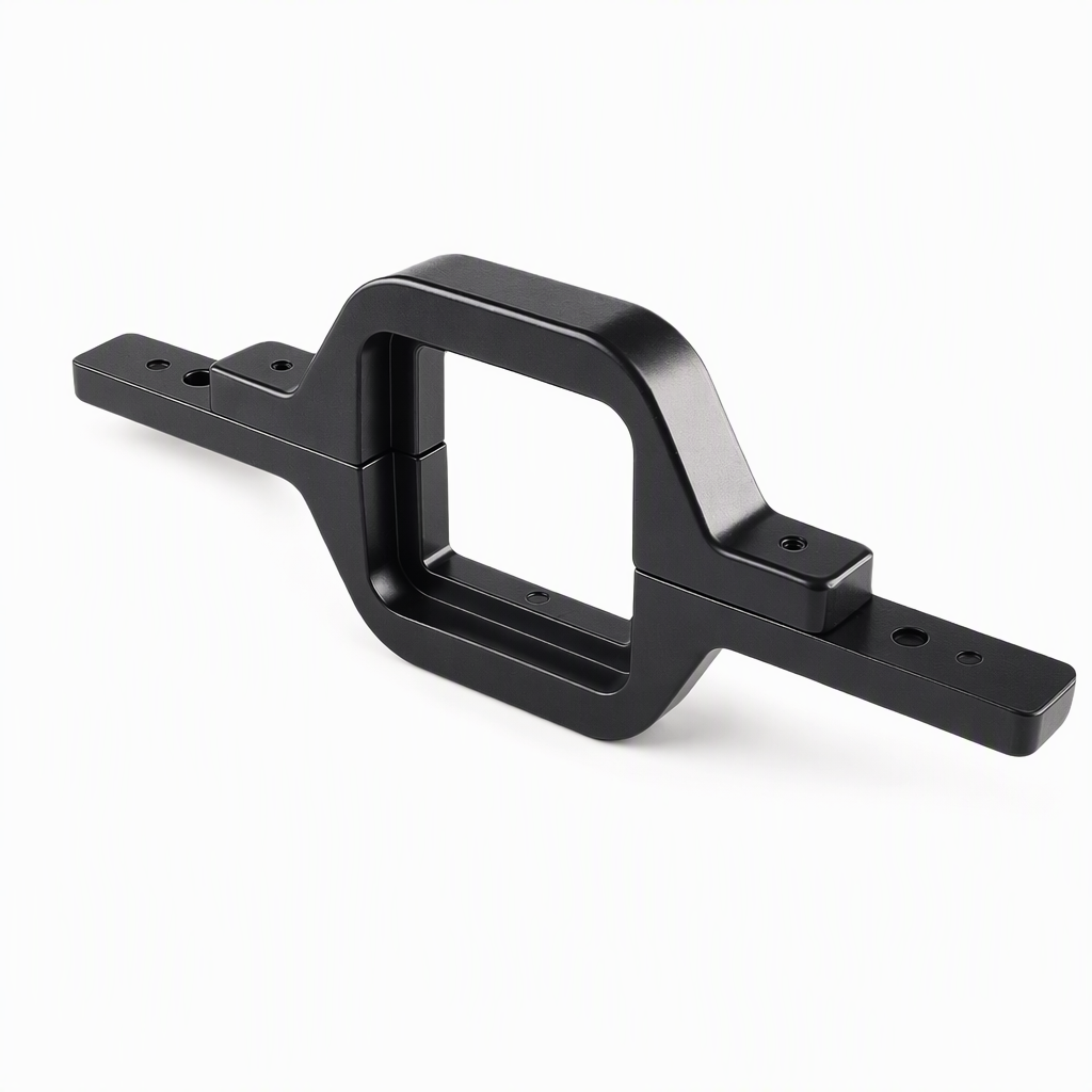 Trailer Tow Hitch Mounting Bracket for Dual LED Pods Work Lights and Backup Reverse Lights on Pickup Trucks and SUVs