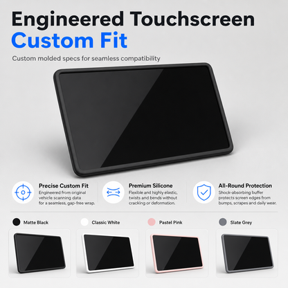 🚗 Silicone Center Display Edge Protector