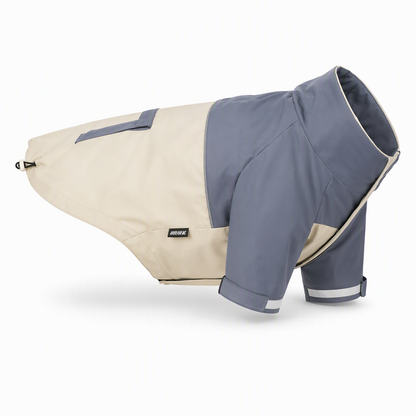 ⏳Time-Limited Special⏰Waterproof Dog Raincoat Colorblock Pet Outdoor with Dirtproof Leg Protection