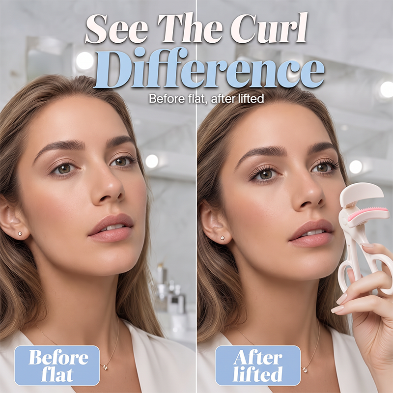 📢📢BUY 1 GET 1 FREE⏰Wide-Angle Eyelash Curler with Comb