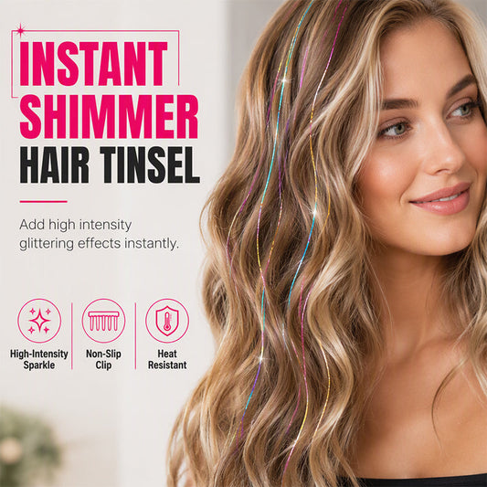 Sparkle Clip-In Hair Tinsel
