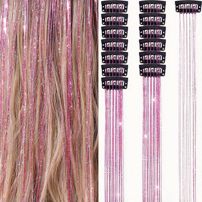 Sparkle Clip-In Hair Tinsel