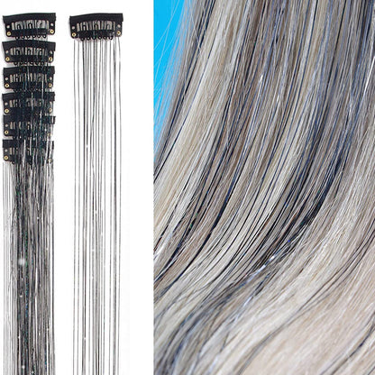 Sparkle Clip-In Hair Tinsel