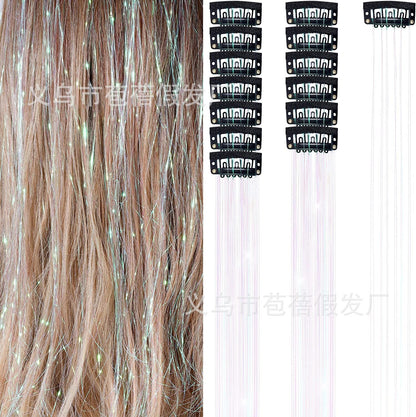 Sparkle Clip-In Hair Tinsel