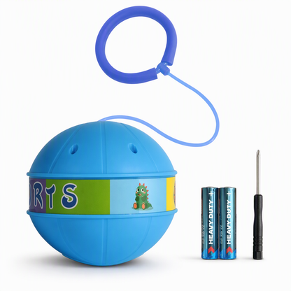 Kids Flashing Skip Ball LED Light Up Ankle Toy with Soft Sponge Sleeve for Sensory Integration Training