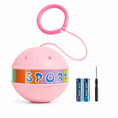 Kids Flashing Skip Ball LED Light Up Ankle Toy with Soft Sponge Sleeve for Sensory Integration Training