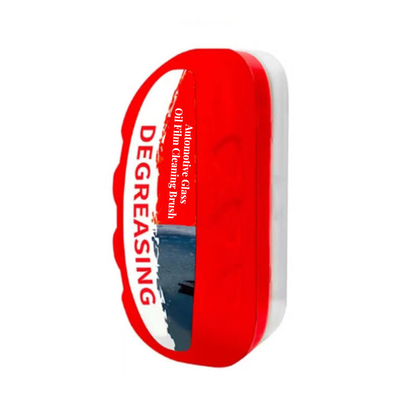 🚗 Car Glass Oil Film Cleaning Brush: Soft Sponge, Mild Formula, Non-Slip Grip, 120ml