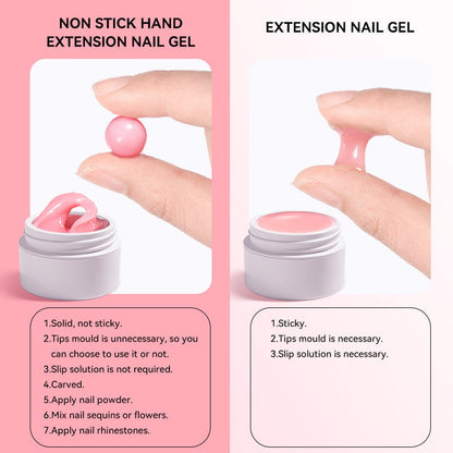 Solid Nail Extension Builder Gel – Sculpt & Shape, 15 ml
