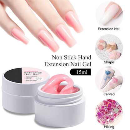 Solid Nail Extension Builder Gel – Sculpt & Shape, 15 ml