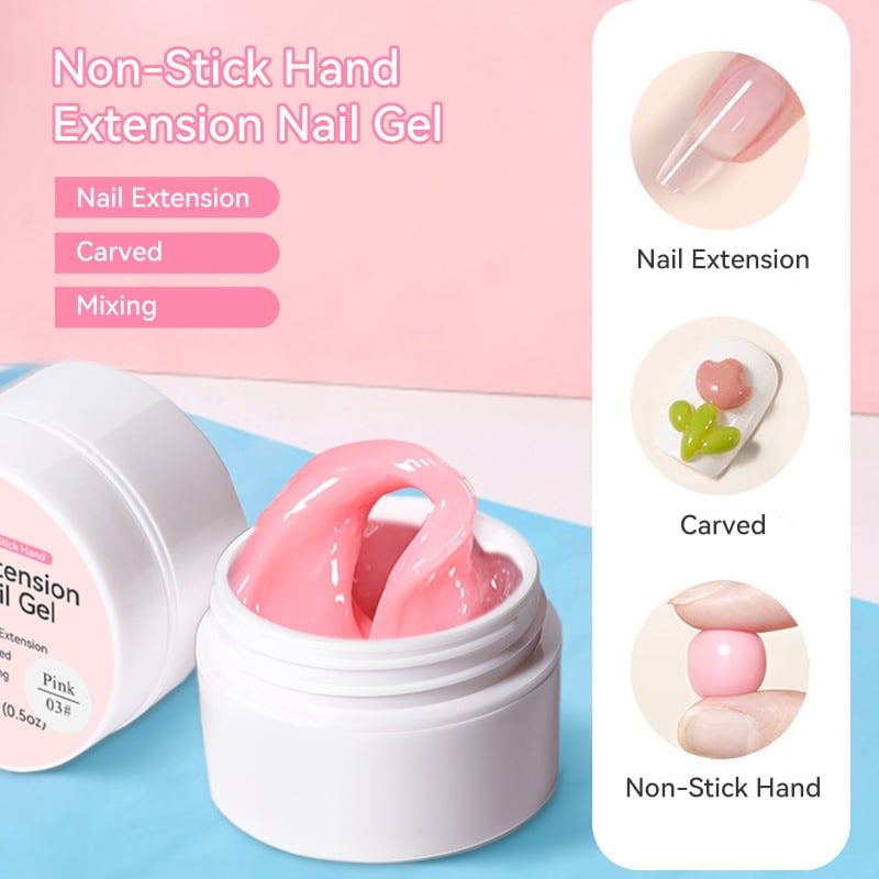 Solid Nail Extension Builder Gel – Sculpt & Shape, 15 ml