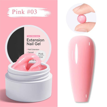 Solid Nail Extension Builder Gel – Sculpt & Shape, 15 ml