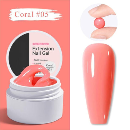 Solid Nail Extension Builder Gel – Sculpt & Shape, 15 ml