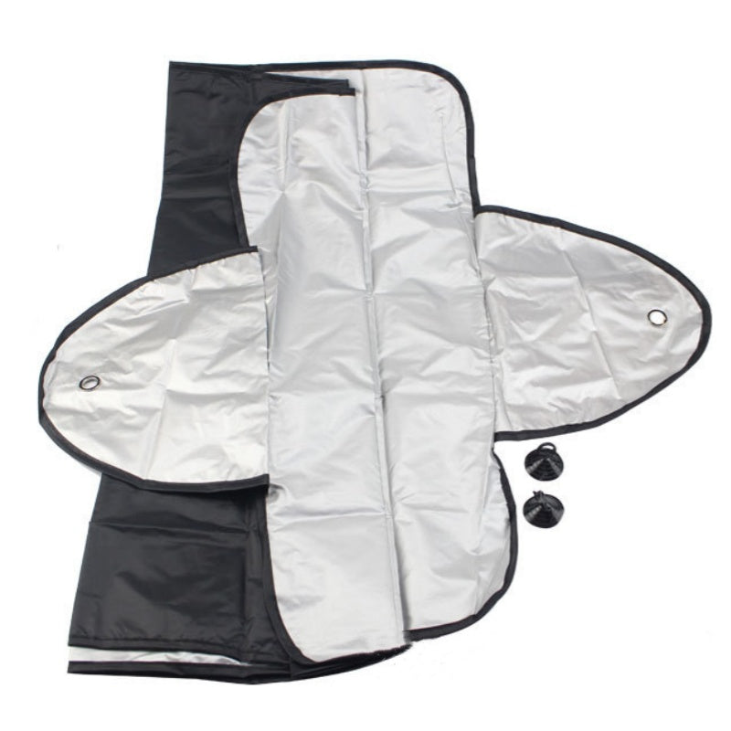 📢❄️Winter Sale! JUST ￡7.99!! ⛄️All Seasons Sunshade Ice Cover – Protect Your Windscreen from Sun, Frost & Snow, Easy to Fit & Store 🚗✨