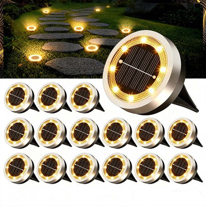 💥 Outdoor Garden Solar Ground Lights – 4 Pack ☀️🌿✨