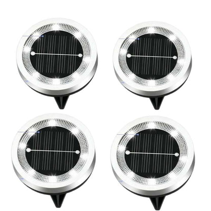 💥 Outdoor Garden Solar Ground Lights – 4 Pack ☀️🌿✨