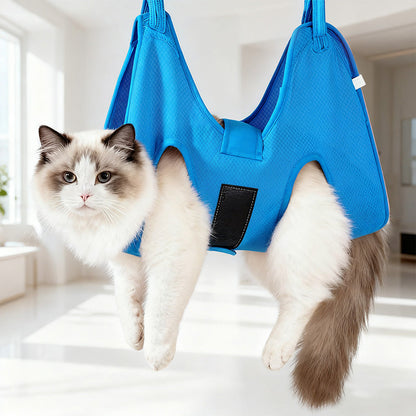🔥Groom Pets Stress-Free Instantly💥Breathable Nail Trimming Hammock