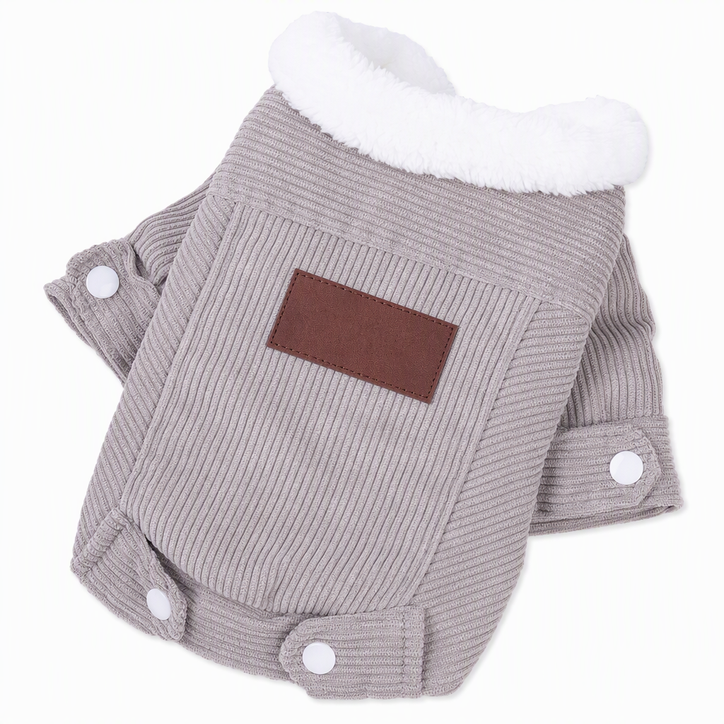 📢📢50% OFF !! ⏰Warm Lamb Fleece Pet Vest – Thick Lined, Built-in Leash Ring for Dogs & Cats ✨