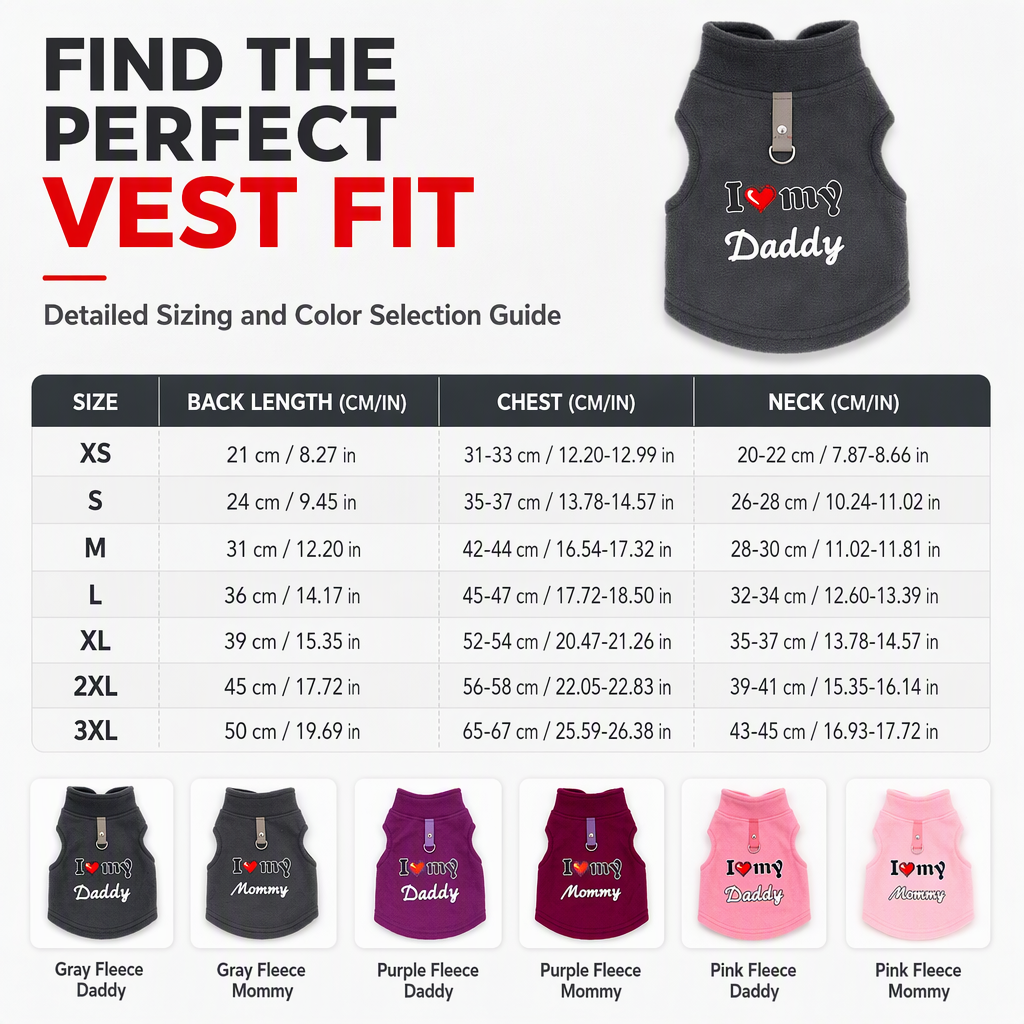 ⏳ 50% OFF! Warm Pet Sweater with Leash Ring – “Love Dad & Mum” Design for Cosy Winter Walks ❄️