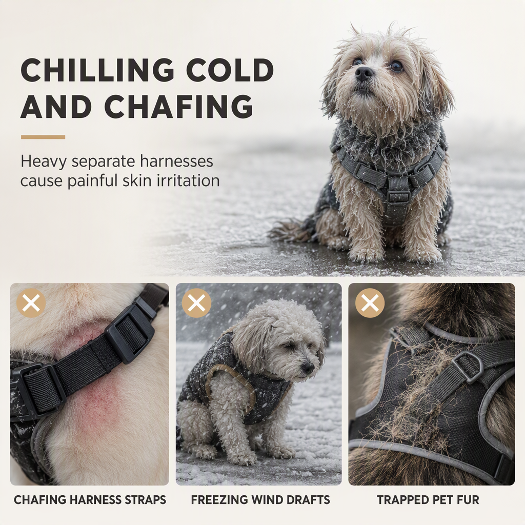 ⏳Limited-time 50% off💥Warm Padded Dog Winter Coat Waterproof Windproof Outdoor Pet for Autumn and Winter