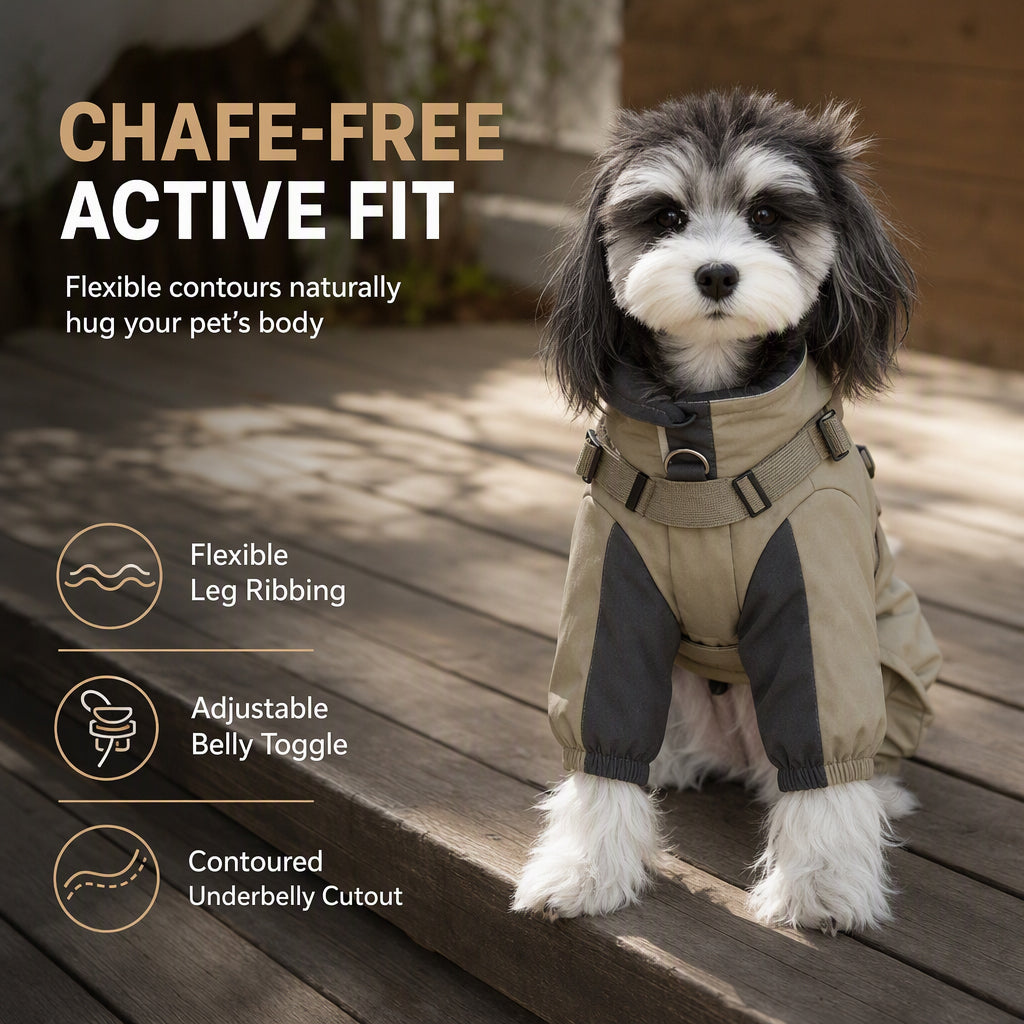 ⏳Limited-time 50% off💥Warm Padded Dog Winter Coat Waterproof Windproof Outdoor Pet for Autumn and Winter