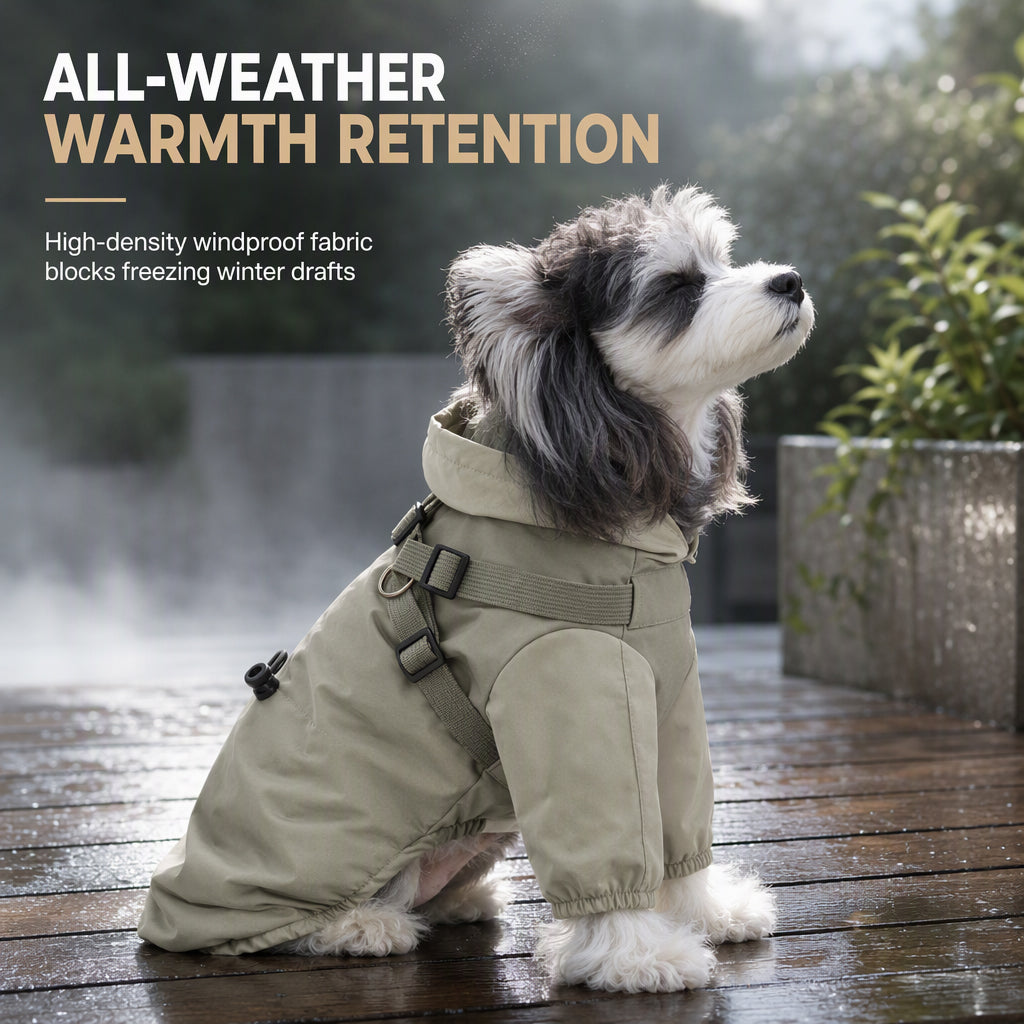 ⏳Limited-time 50% off💥Warm Padded Dog Winter Coat Waterproof Windproof Outdoor Pet for Autumn and Winter