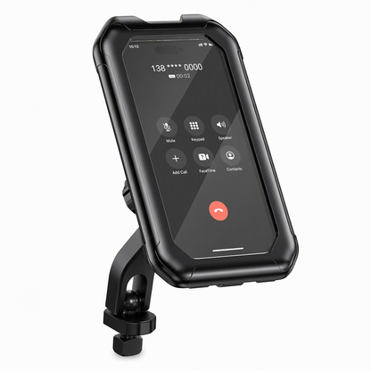 📢📢50% OFF !! ⏰ Waterproof Bike & Motorcycle Phone Holder – IPX6, Touchable, 360° Rotation ✨