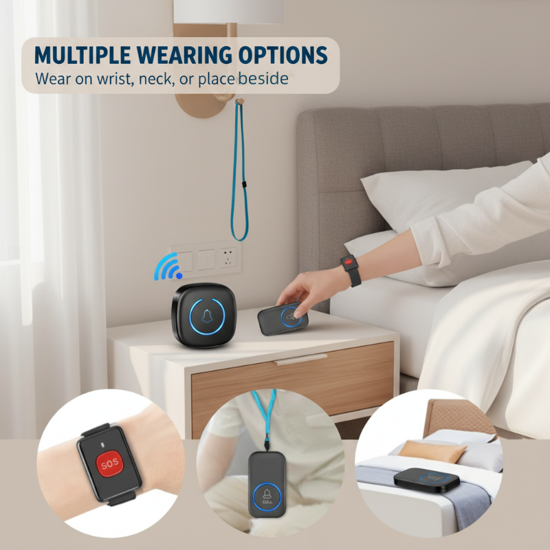 📢📢50% OFF !! ⏰Wireless Caregiver Pager Smart Call System